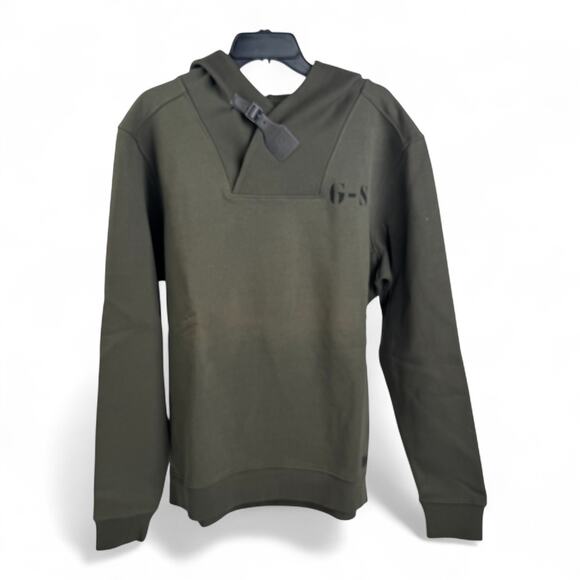 G-Star RAW Cargo Line Hoodie – Olive Green (Men’s XXXL) - Picture 1 of 4